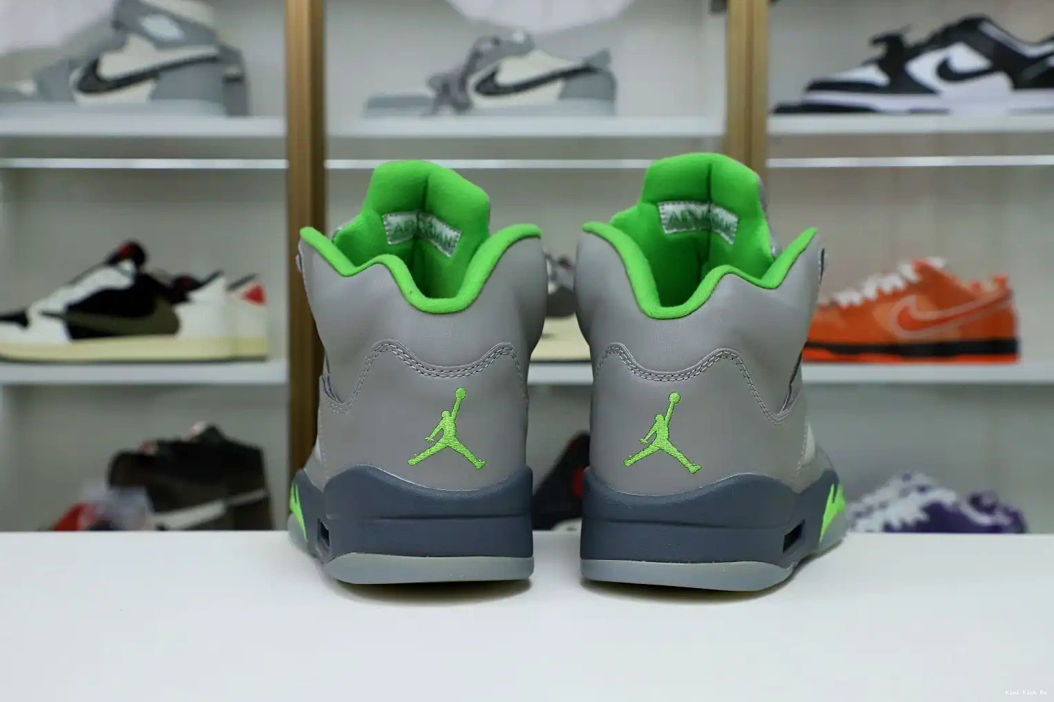 AIR RETRO 2022 Kimikick 'GREEN JORDAN 5 BEAN' 0518